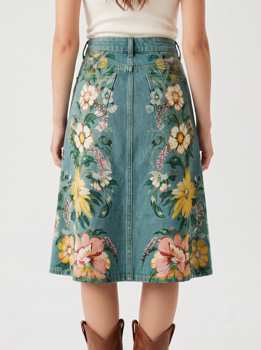 Prairie Spur RB-SKT03 – Back View – Riley – light blue wash
