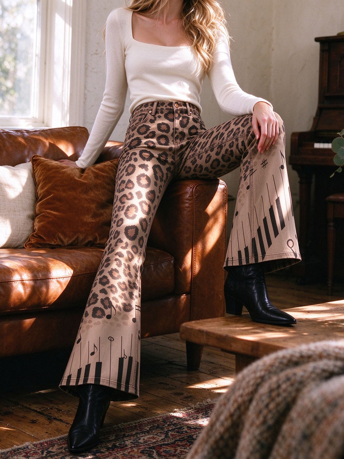 Desert Keys Flare Jeans
