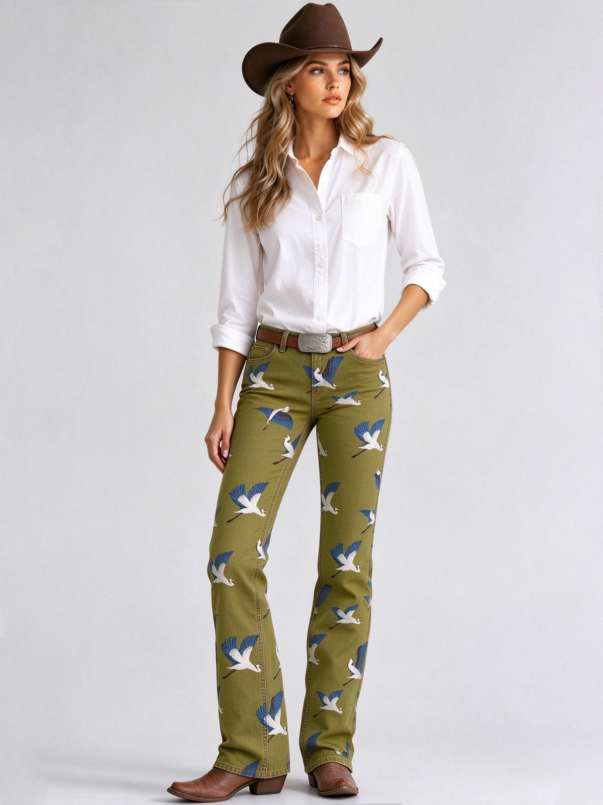 Crane Creek Flight Low-Rise Bootcut Jeans