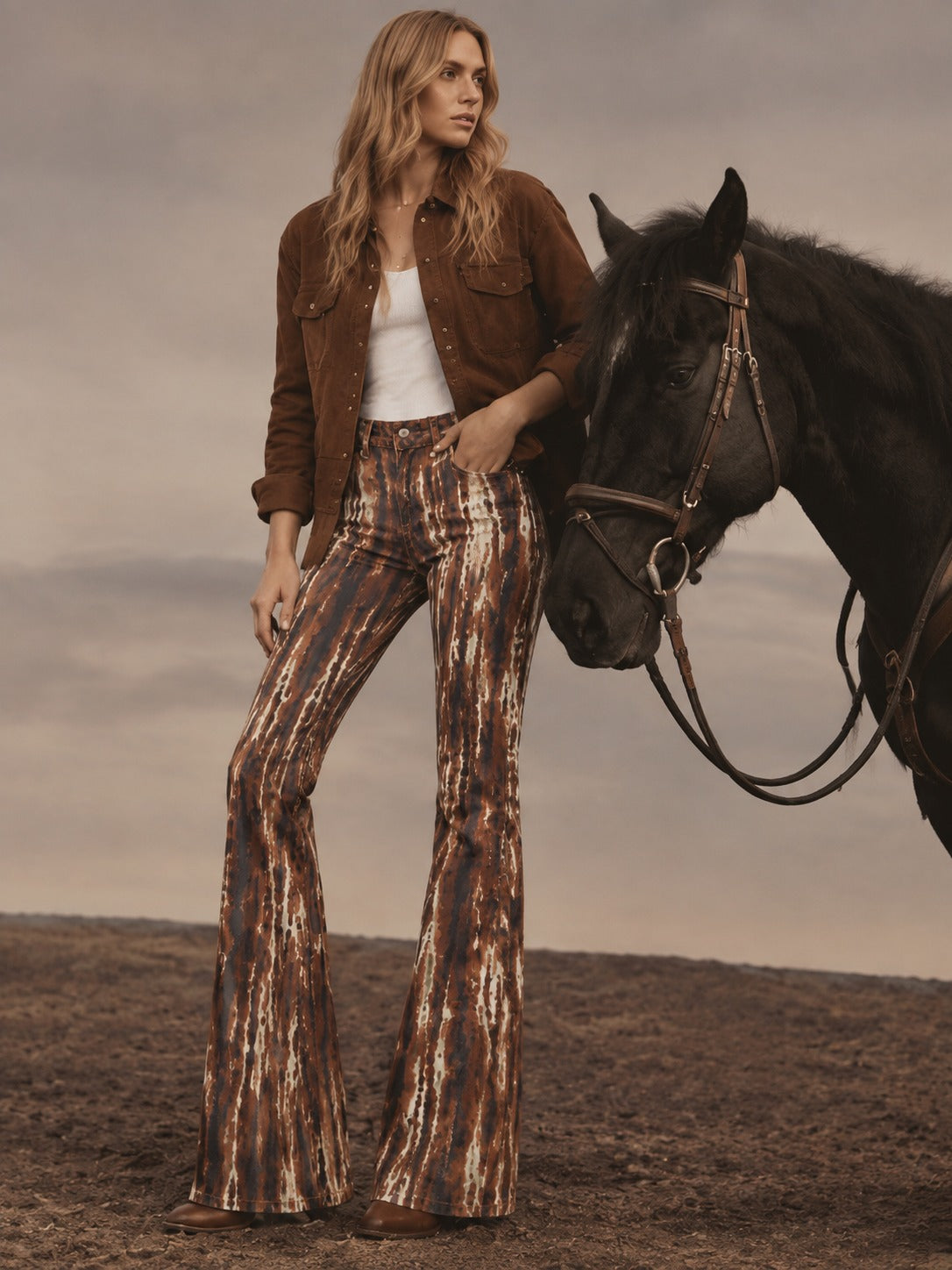Rust Canyon Bootcut Jeans