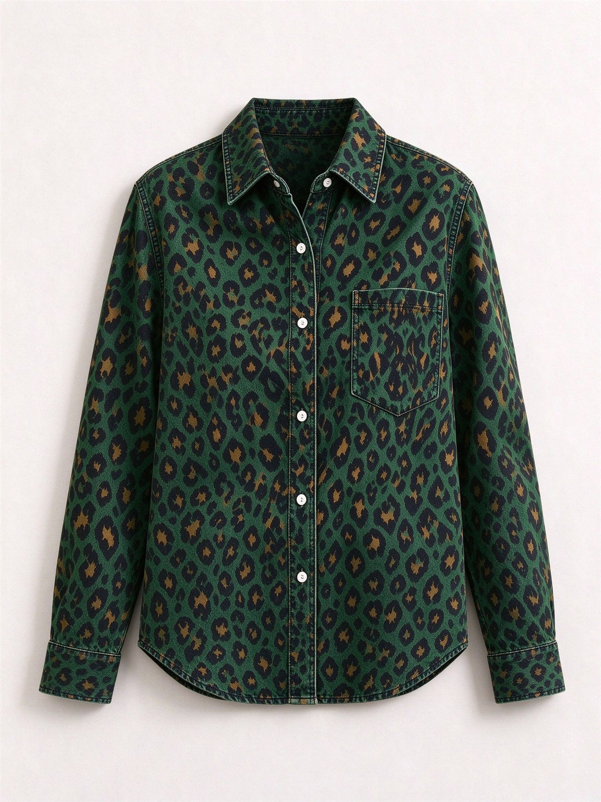 Prairie Shadow Long Sleeve Denim Shirt