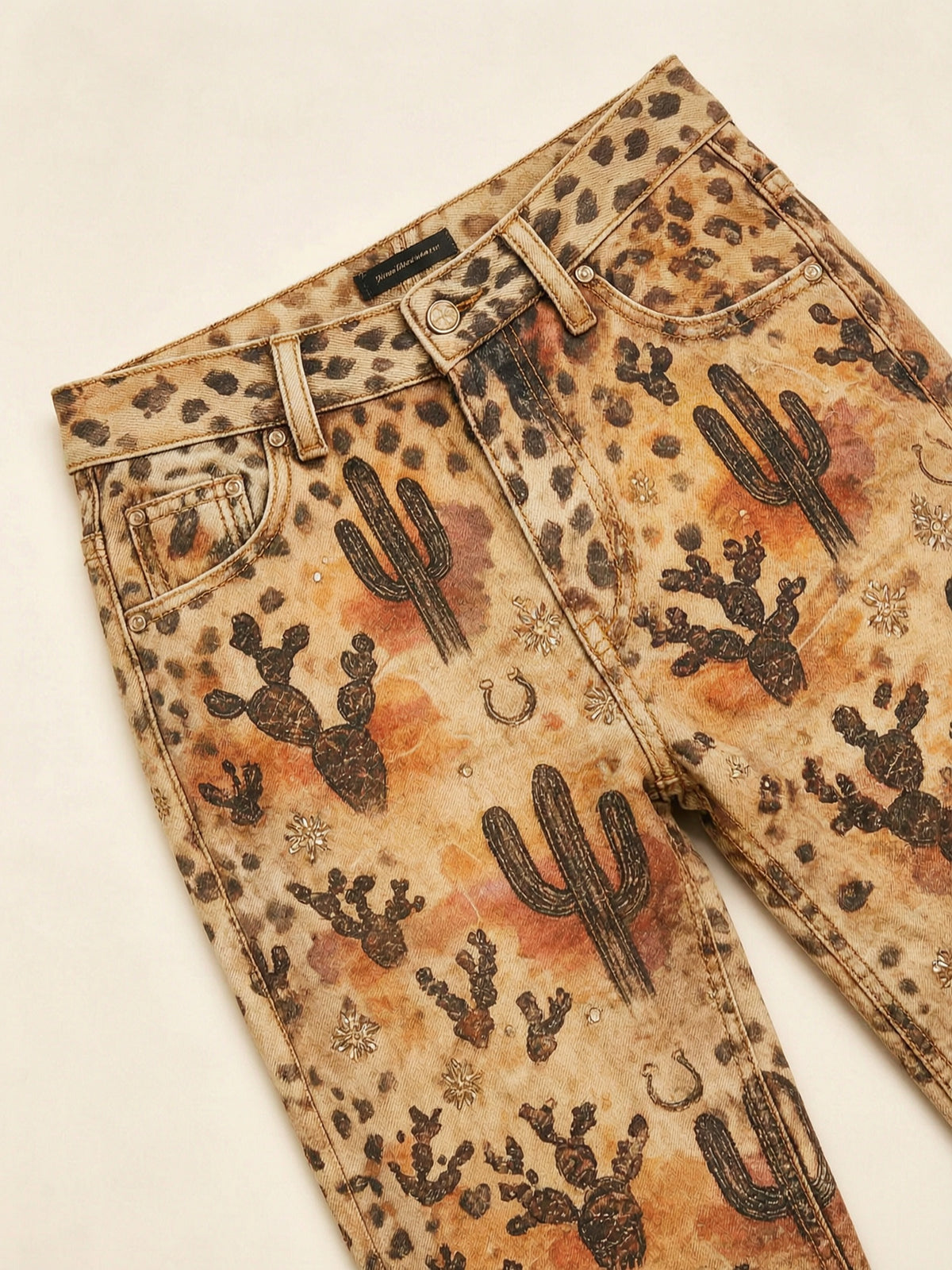 Desert Horseshoe Ranch Flare Jeans