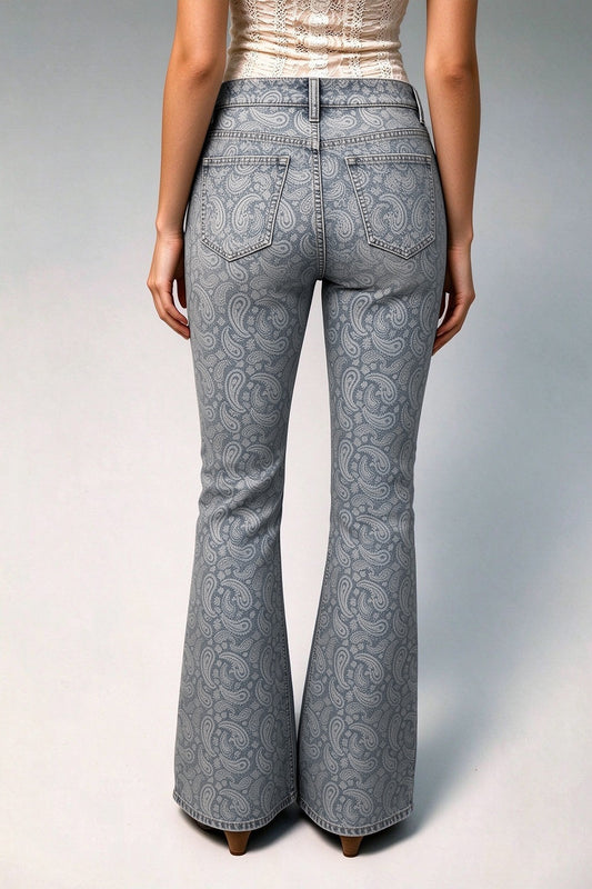 Tumbleweed Paisley Mist Bootcut Jeans