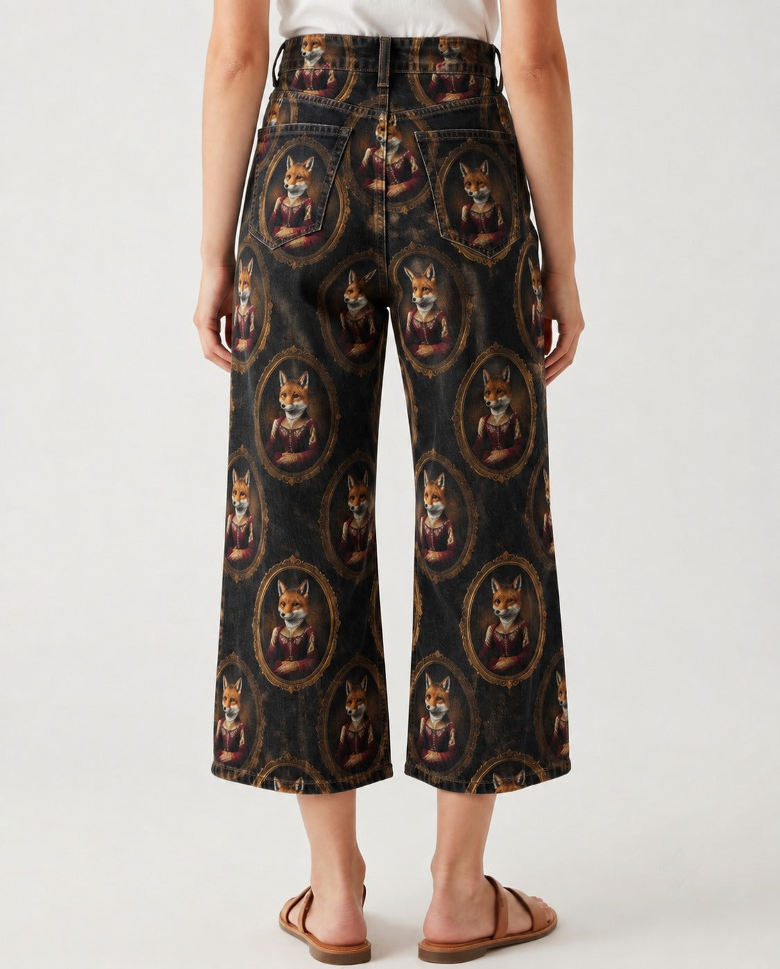 Fox Portrait RB-BOT24 – Back View – Riley – Denim