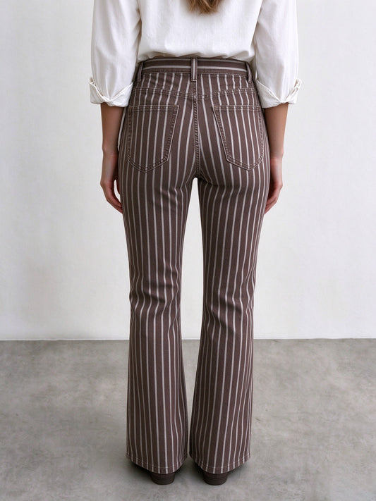 Trail Dust Stripe Bootcut Jeans