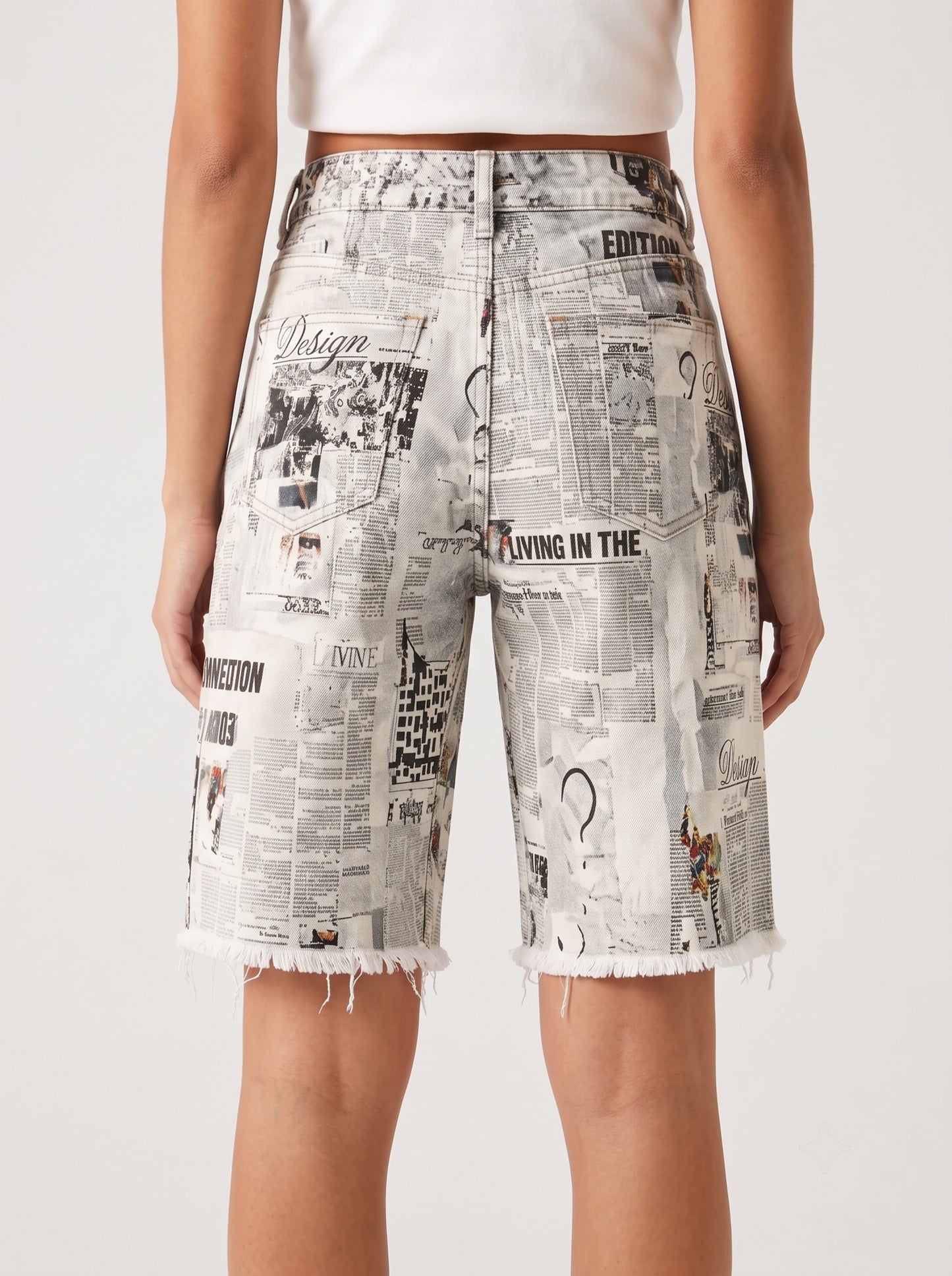 Rodeo Ragtime RB-BOT08 – Back View – Riley – white