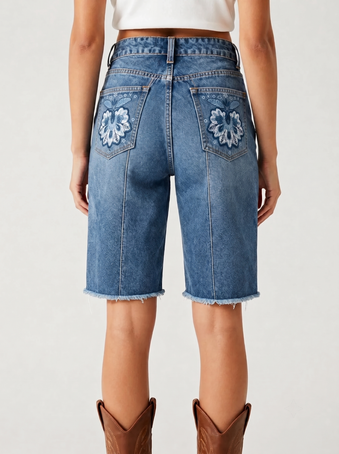 Autumn Rust RB-BOT23 – Back View – Riley – Medium Blue