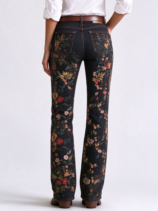 Ridge Midnight Low-Rise Bootcut Jeans
