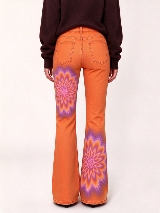 Trail Bloom Flare Jeans