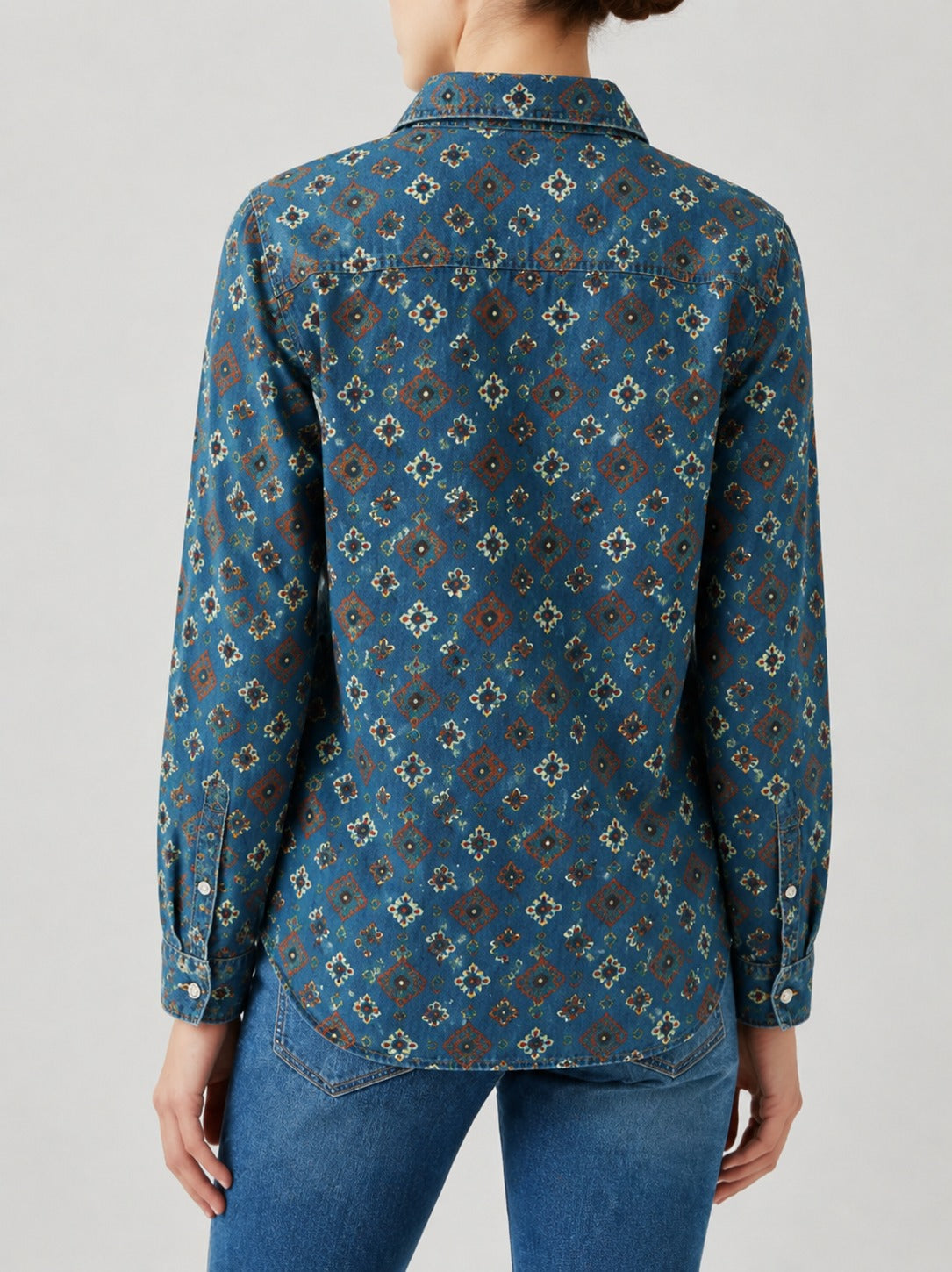 Desert Mirage RB-TOP16 – Back View – Riley – Denim