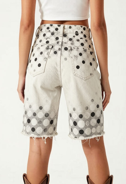 Desert Dot Rider RB-BOT08 – Back View – Riley – white, black