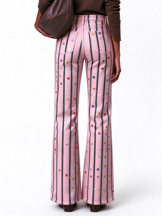 Rodeo Confetti Rail Bootcut Jeans