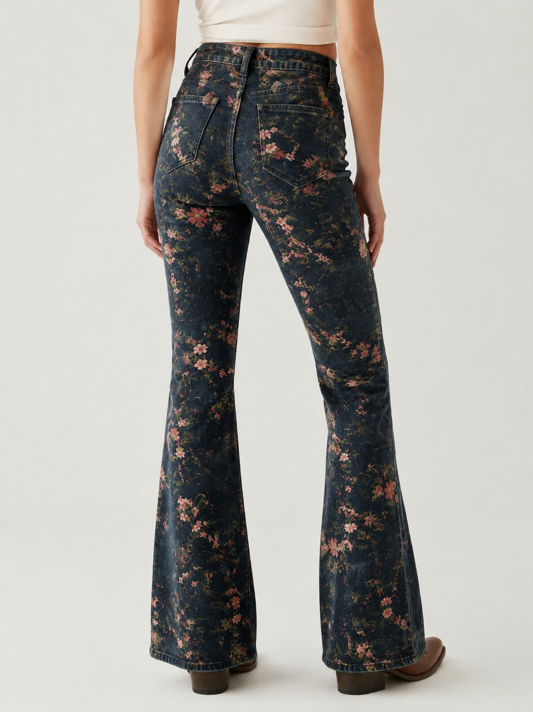Wildflower Ridge RB-BOT04 – Back View – Riley – dark indigo