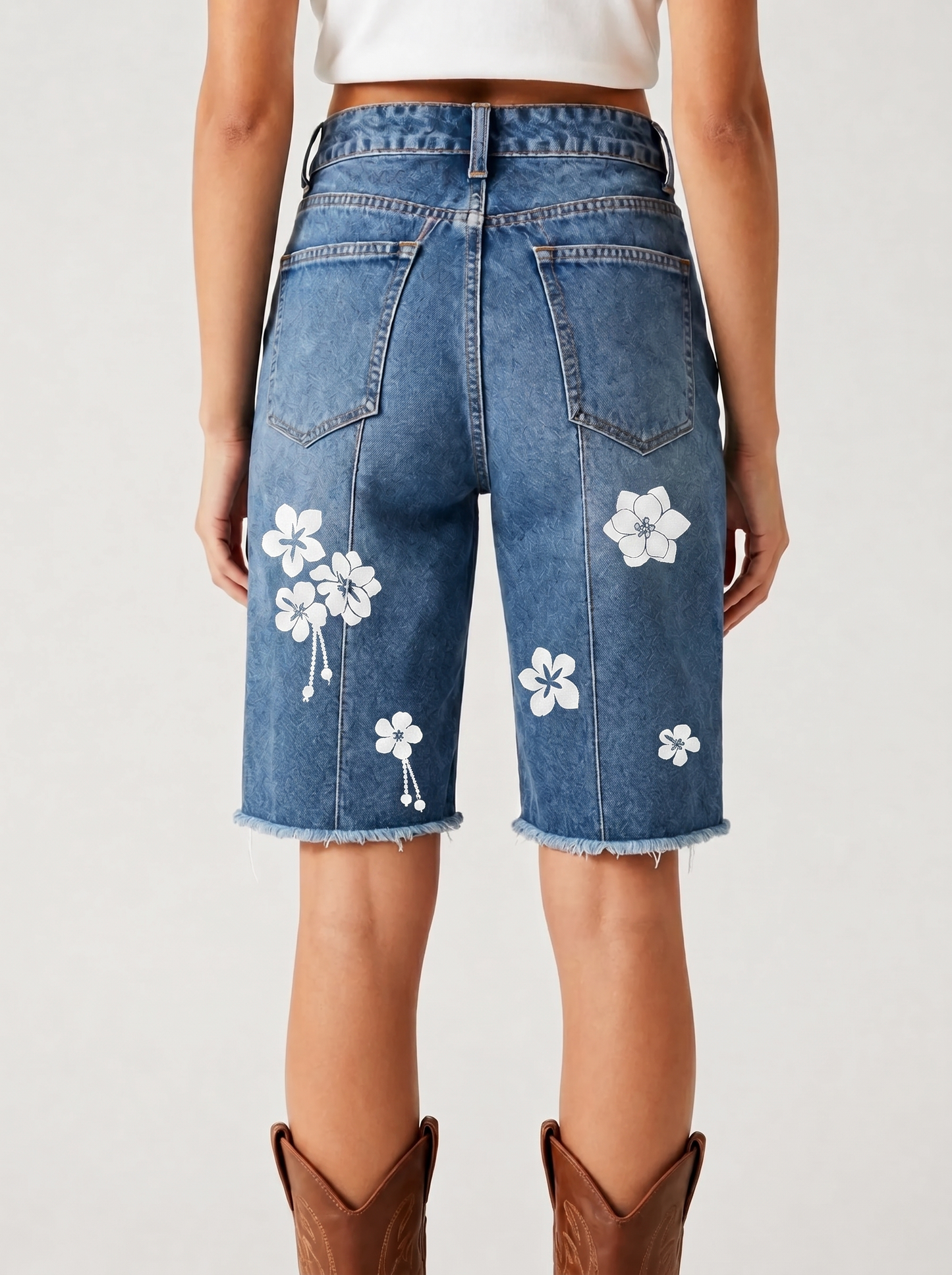Dusty Mauve RB-BOT23 – Back View – Riley – Medium Blue