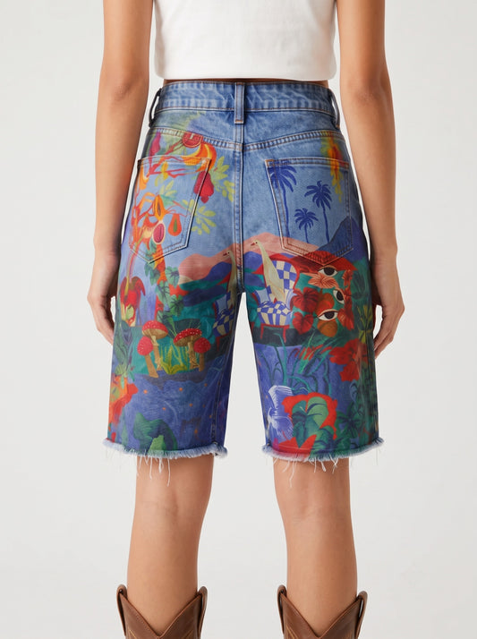 Desert Mirage Blue RB-BOT08 – Back View – Riley – blue, red