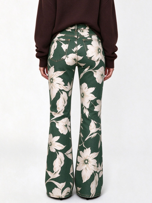 Emerald Prairie RB-BOT04 – Back View – Riley – Forest Green