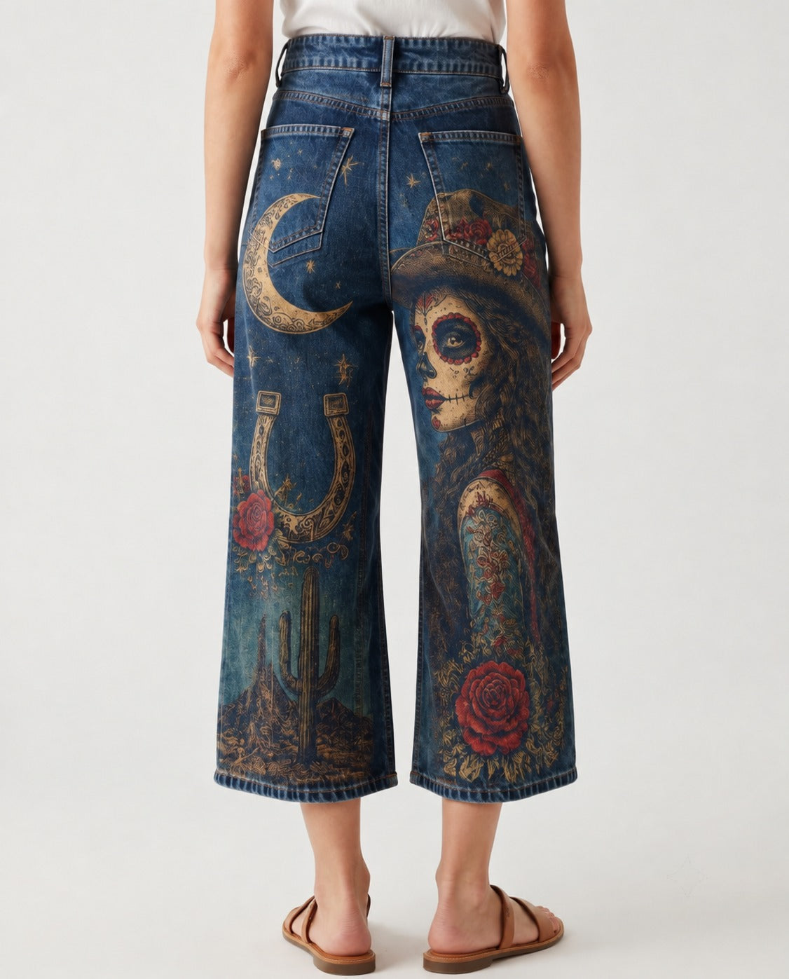 Desert Vengeance RB-BOT24 – Back View – Riley – Denim