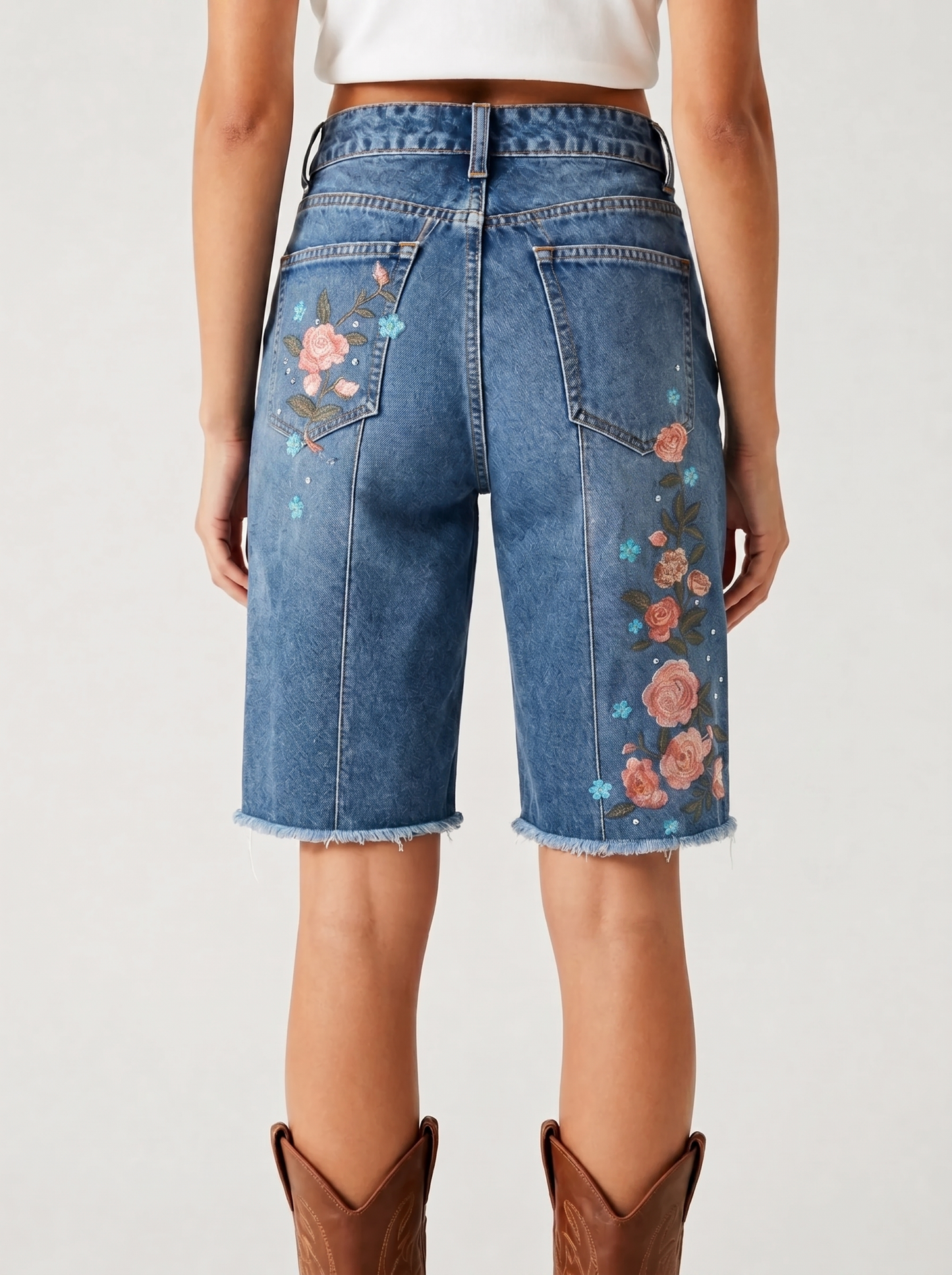 Silver Sage RB-BOT23 – Back View – Riley – Medium Blue