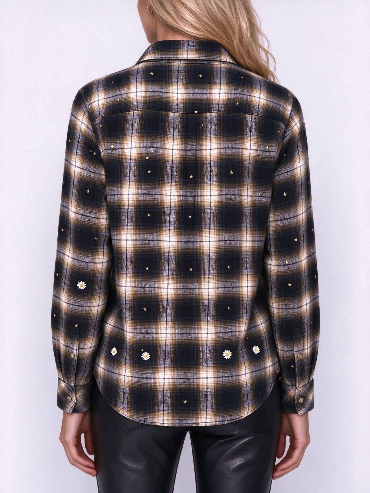 Midnight Mesa Long Sleeve Denim Shirt