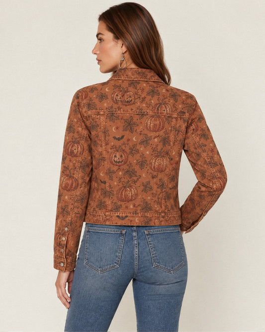 Pumpkin Prairie Burnt RB-JKT01 – Back View – Riley – Burnt Orange