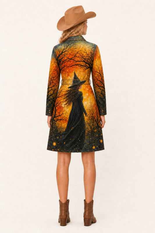 Crimson Prairie Wisp RB-DRS12 – Back View – Riley – orange, black, gold