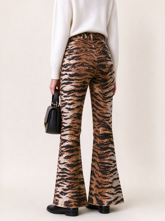 Ridge Tiger Flare Jeans