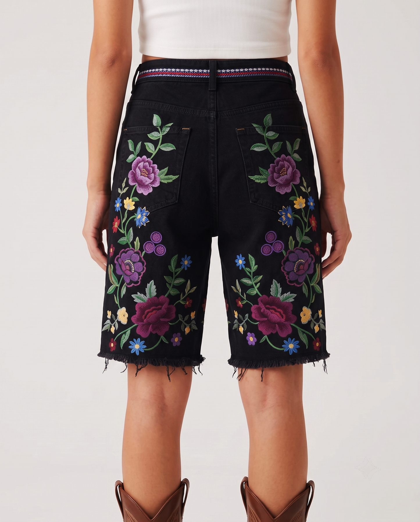 Desert Bloom Black RB-BOT08 – Back View – Riley – Black