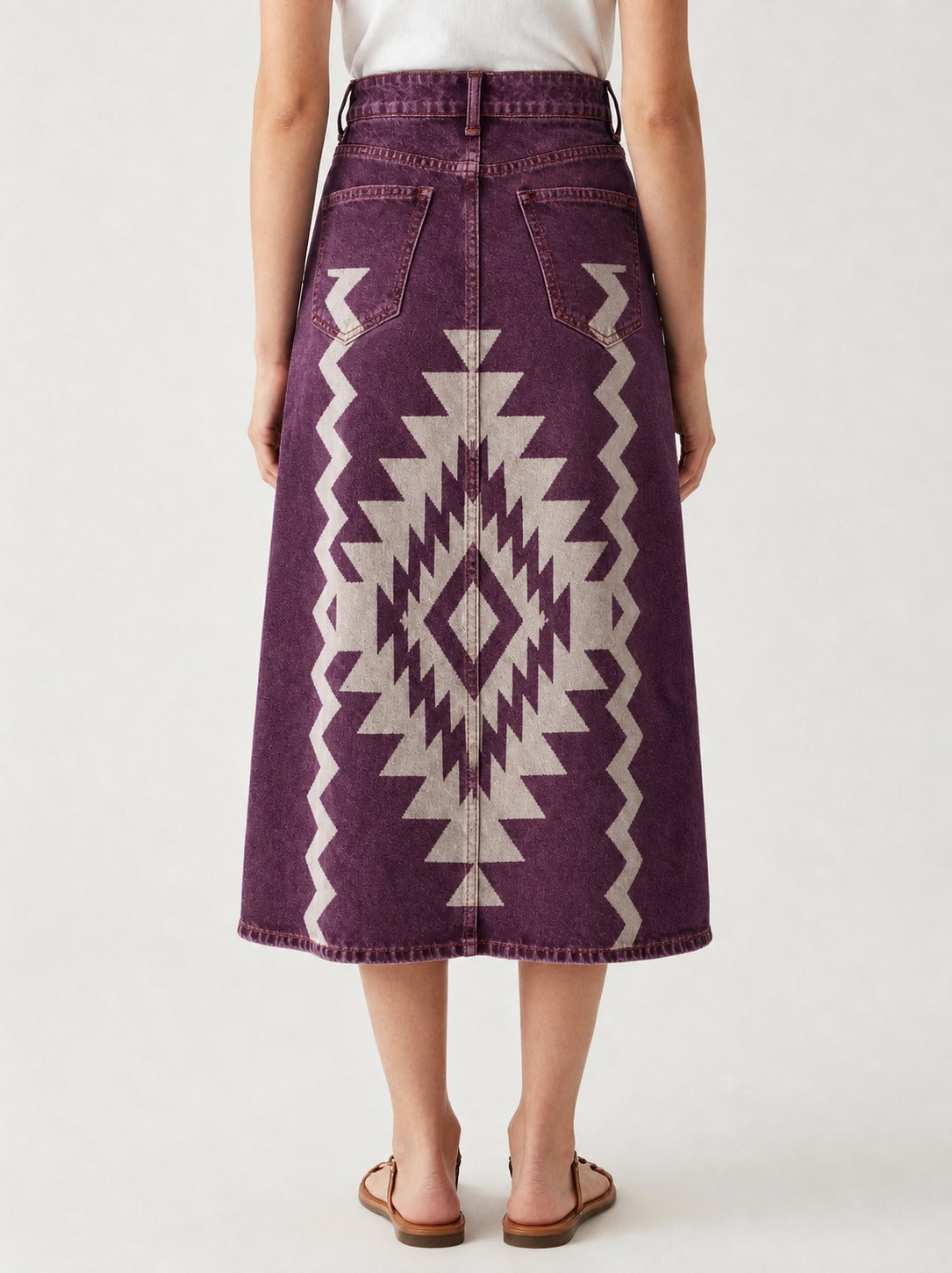Desert Mirage Purple RB-SKT10 – Back View – Riley – Purple