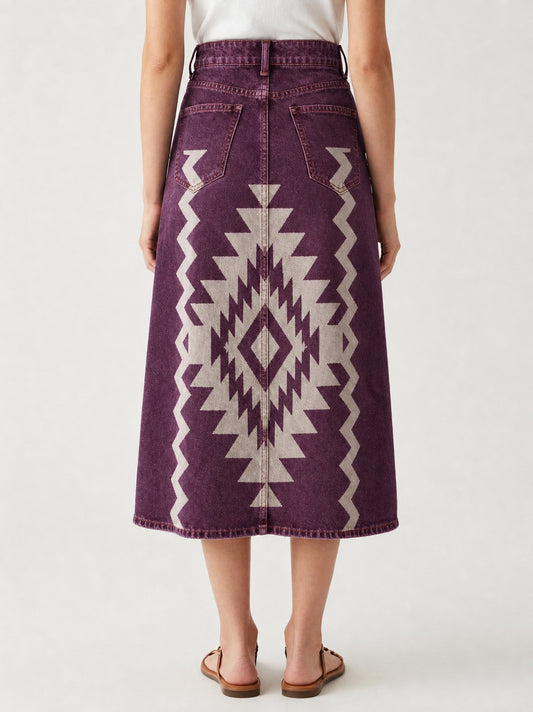 Desert Mirage Purple RB-SKT10 – Back View – Riley – Purple