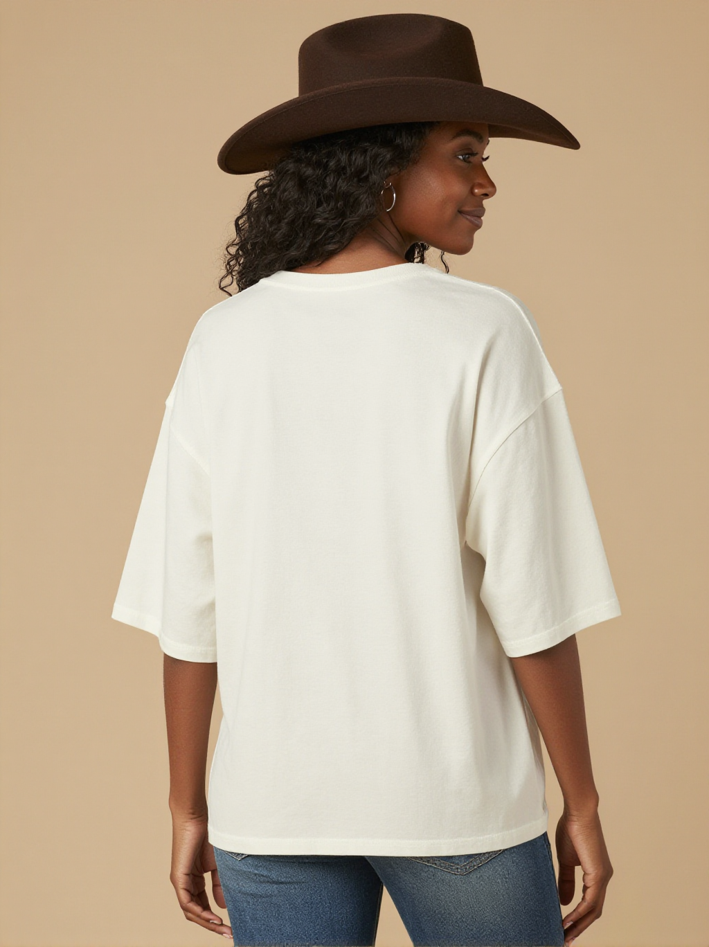 My Therapist Is A Horse RB-TOP14 – Back View – Amara – White