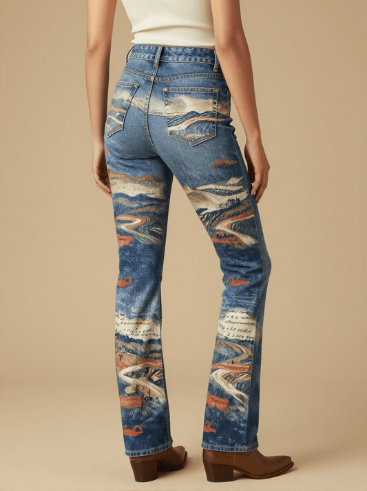 Shenandoah Bootcut Jeans – Back View – Jessie