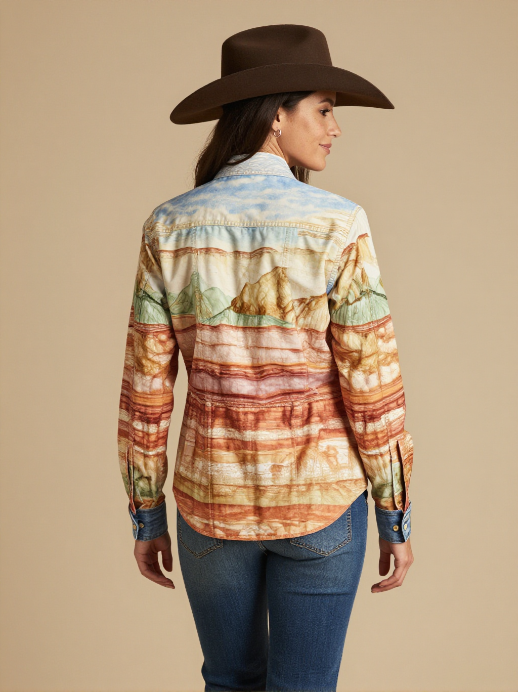 Painted Desert RB-TOP12 – Back View – Mara