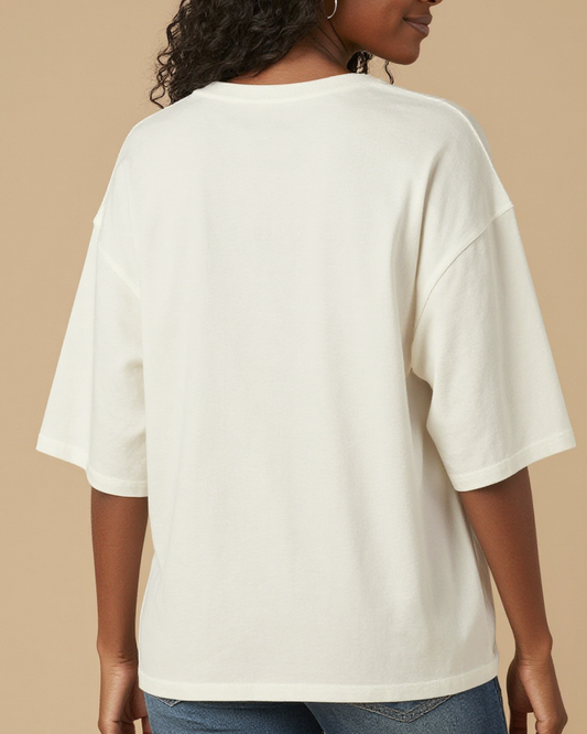 My Therapist Is A Horse RB-TOP14 – Back View – Amara – White