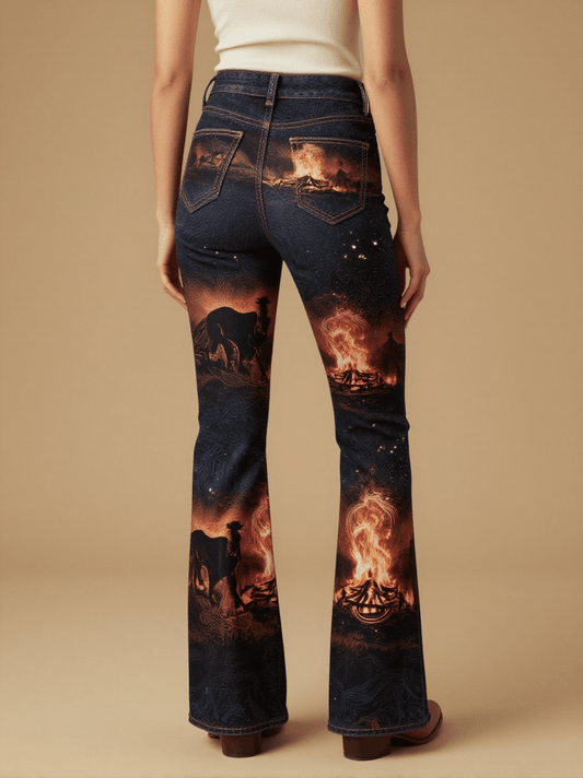Campfire Night Toile RB-BOT04 – Back View – Jessie