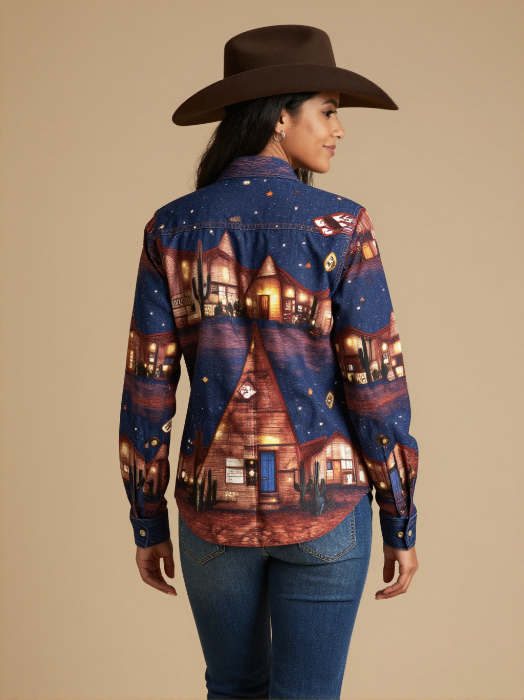 Wigwam Village RB-TOP12 – Back View – Mara