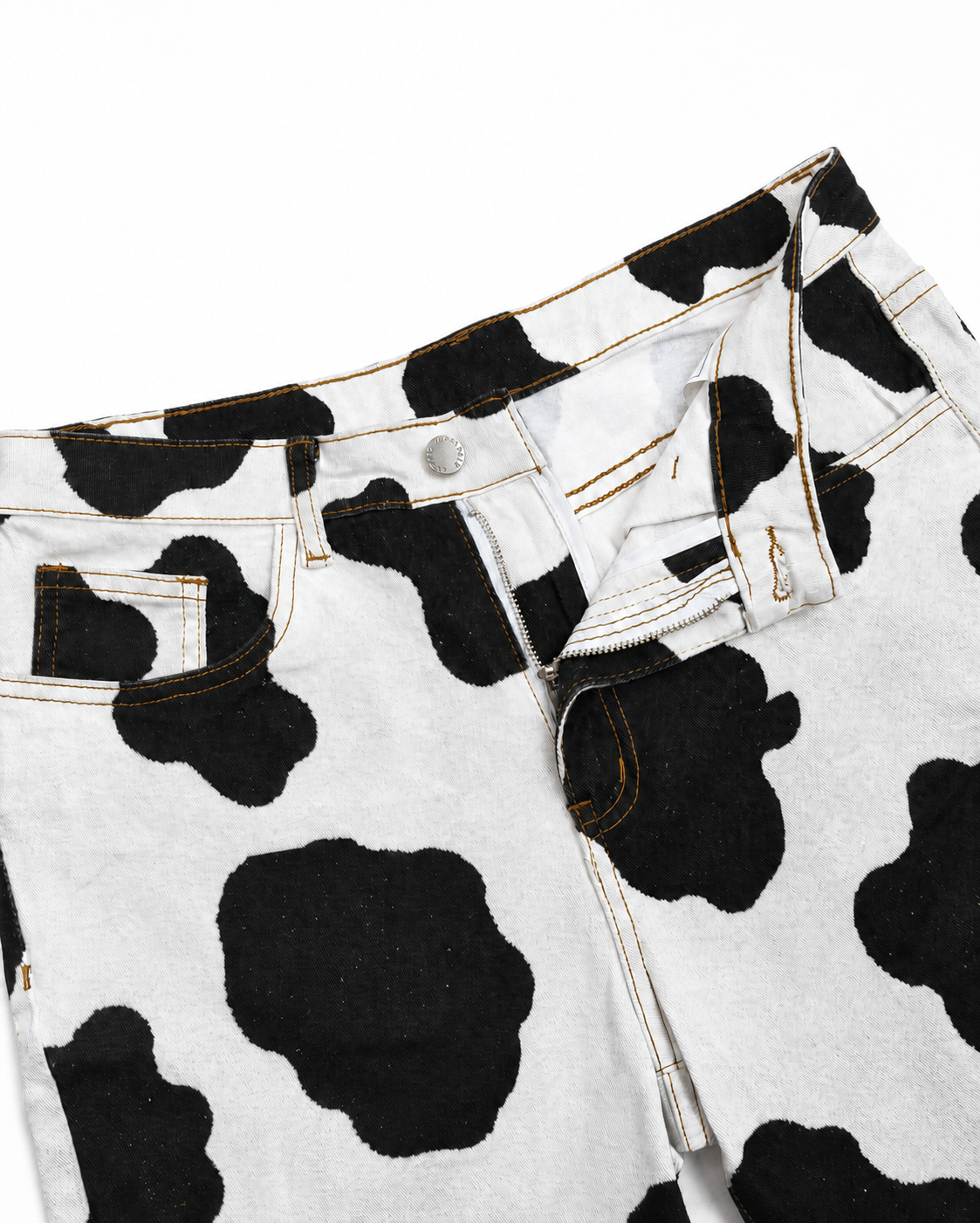 Black Cow Bold Bootcut Jeans