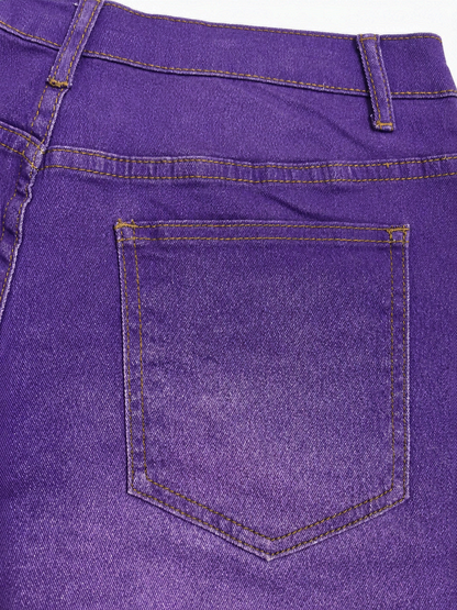 Purple Sage Trail Bootcut Jeans