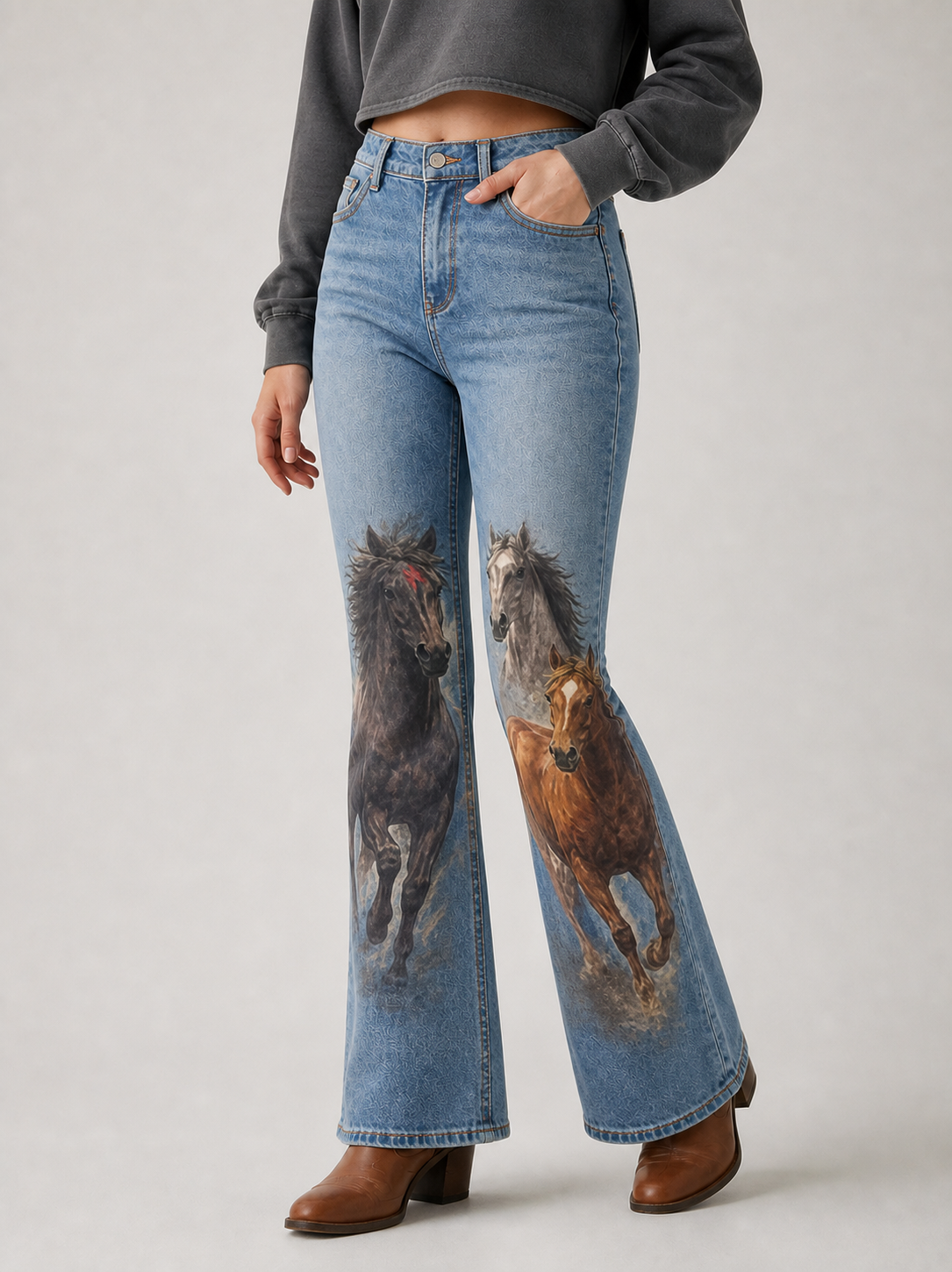 Wild Steed Bootcut Jeans