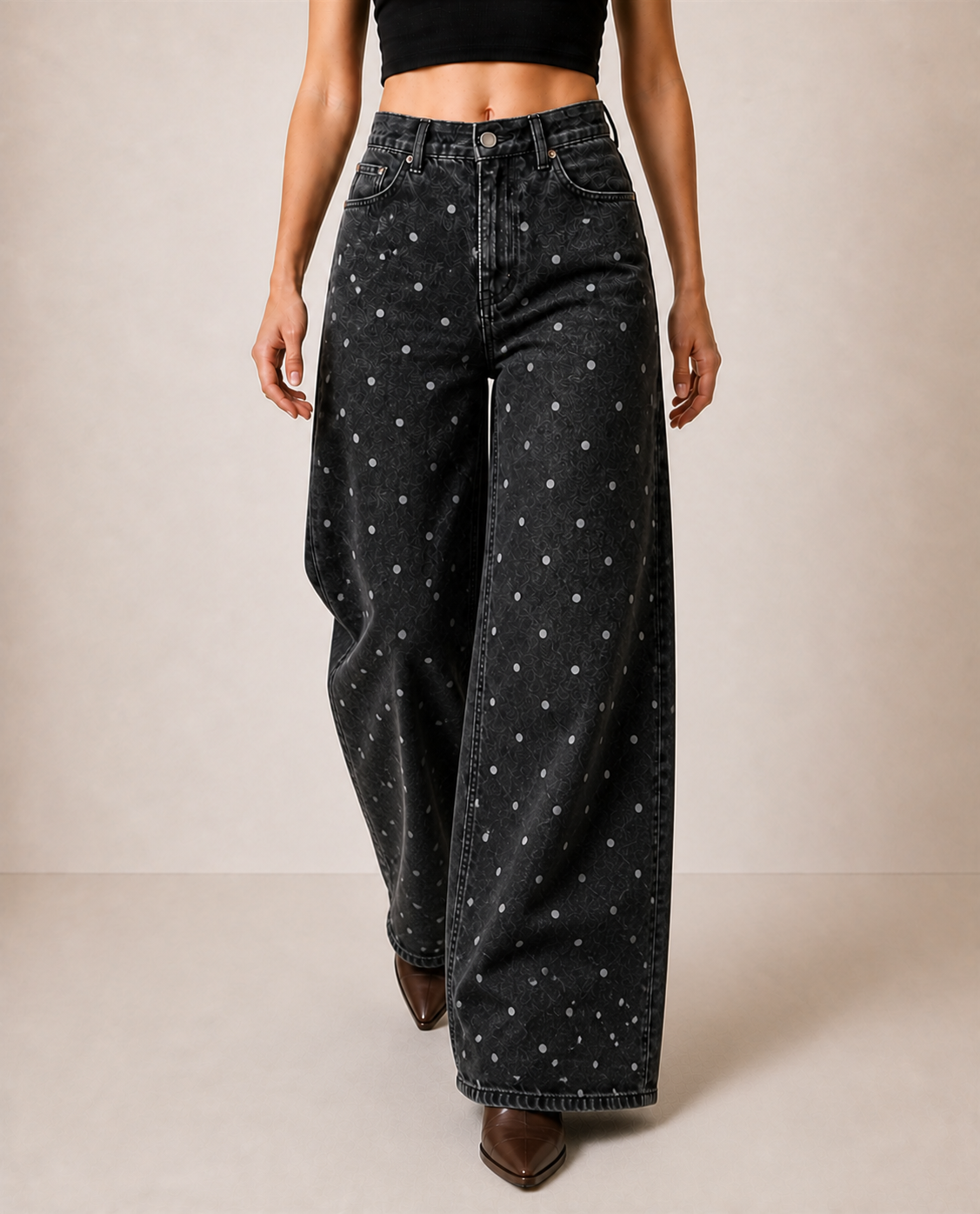 Starlight Rodeo Wide-Leg Jeans
