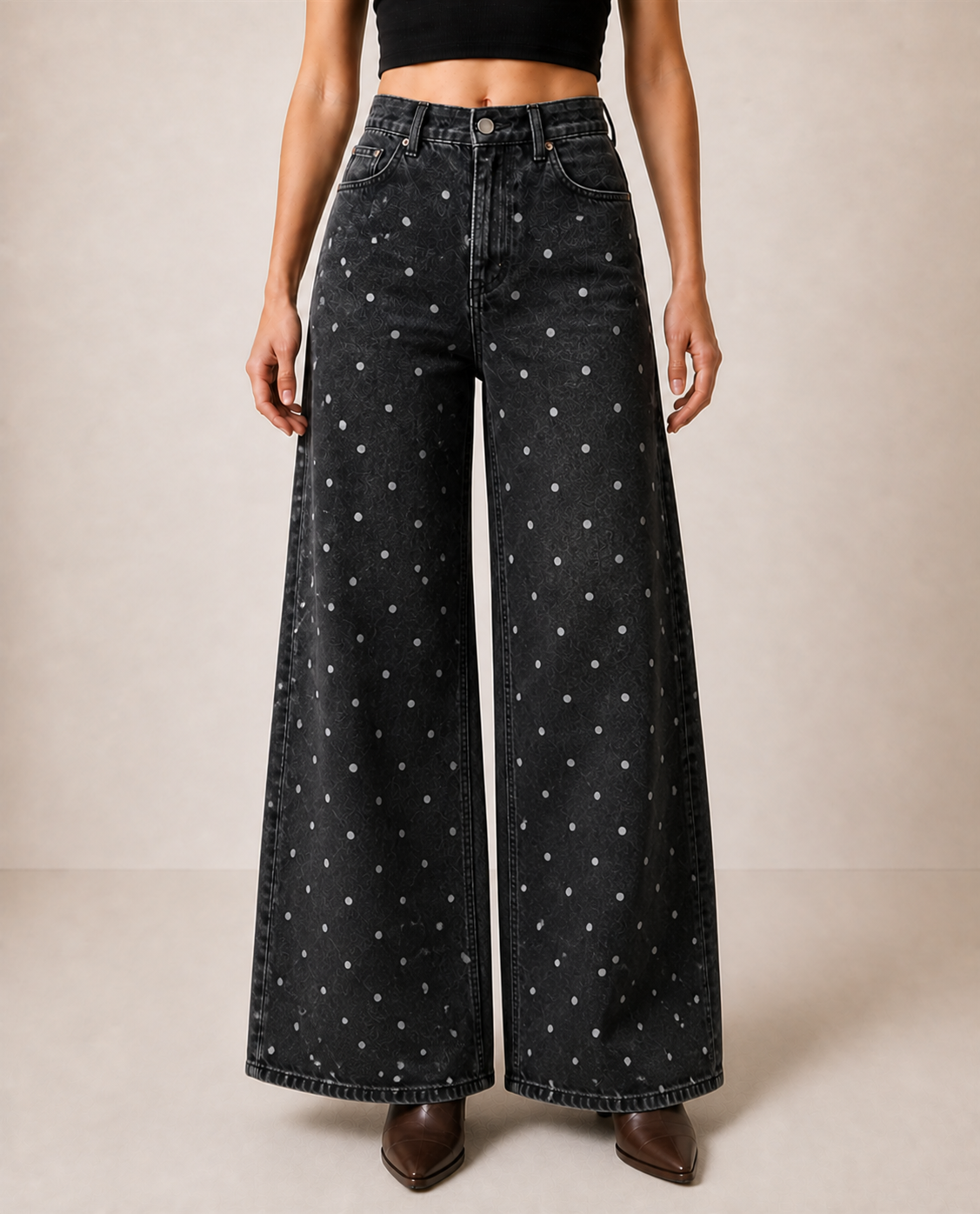 Starlight Rodeo Wide-Leg Jeans