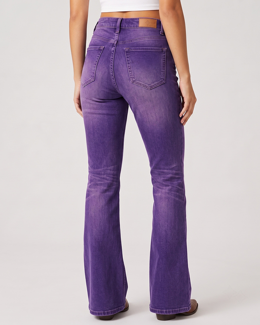 Purple Sage Trail Bootcut Jeans