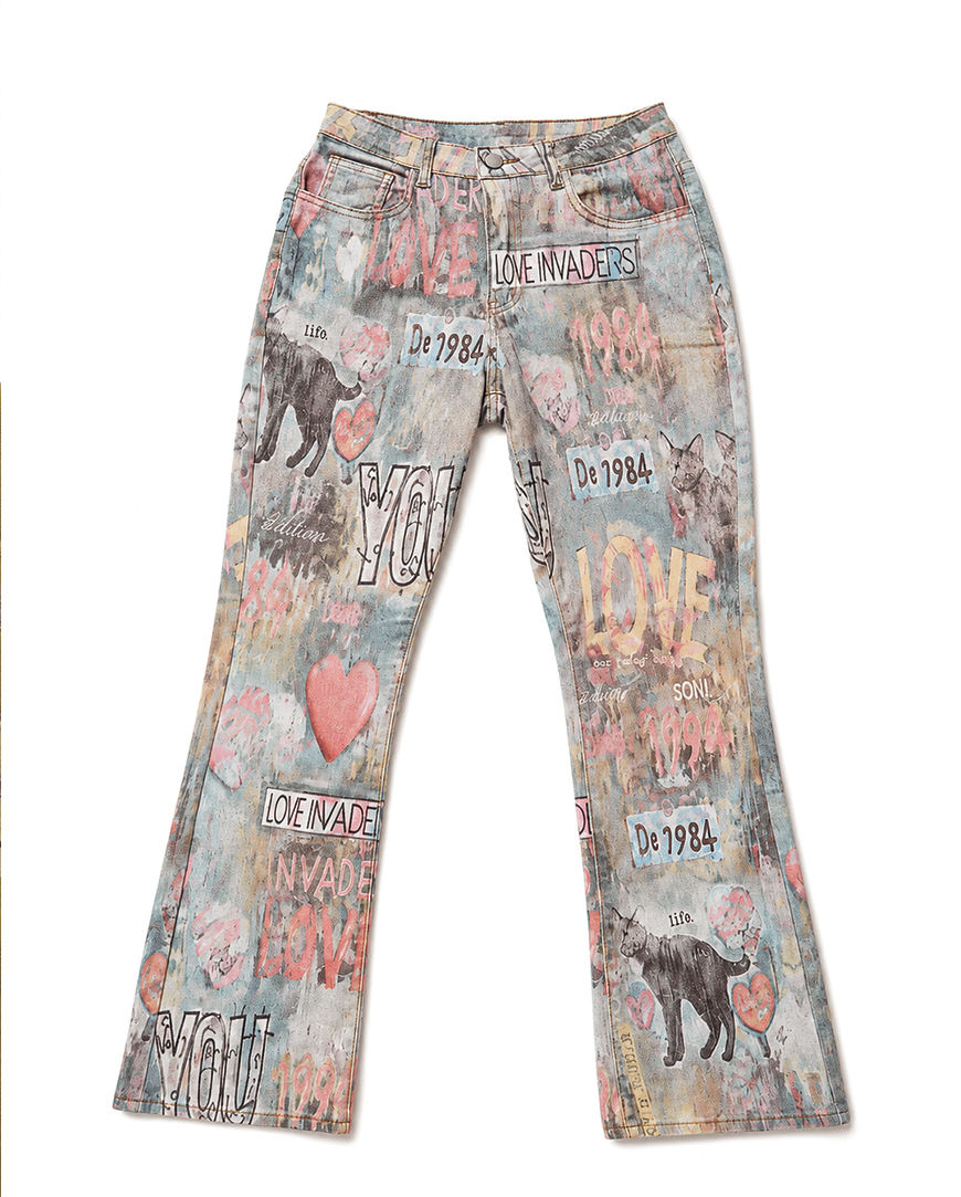 Love Invader Bootcut Jeans