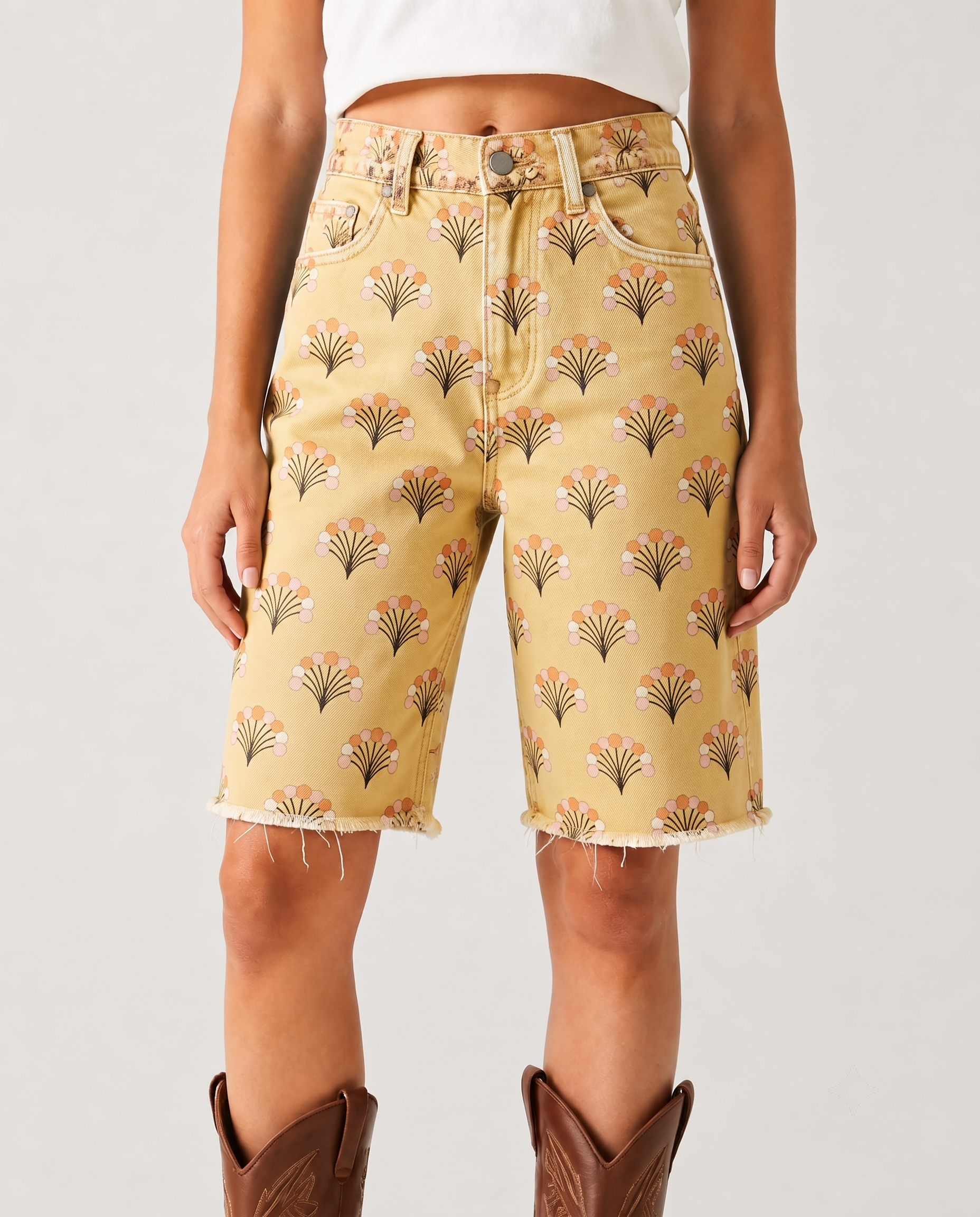 Prairie Spur RB-BOT08 – Front View – Riley – Pale Mustard