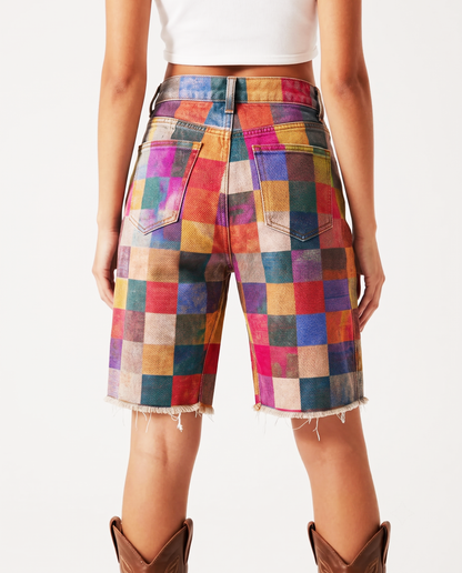 Mesa Mosaic RB-BOT08 – Back View – Riley – Multicolor Patchwork