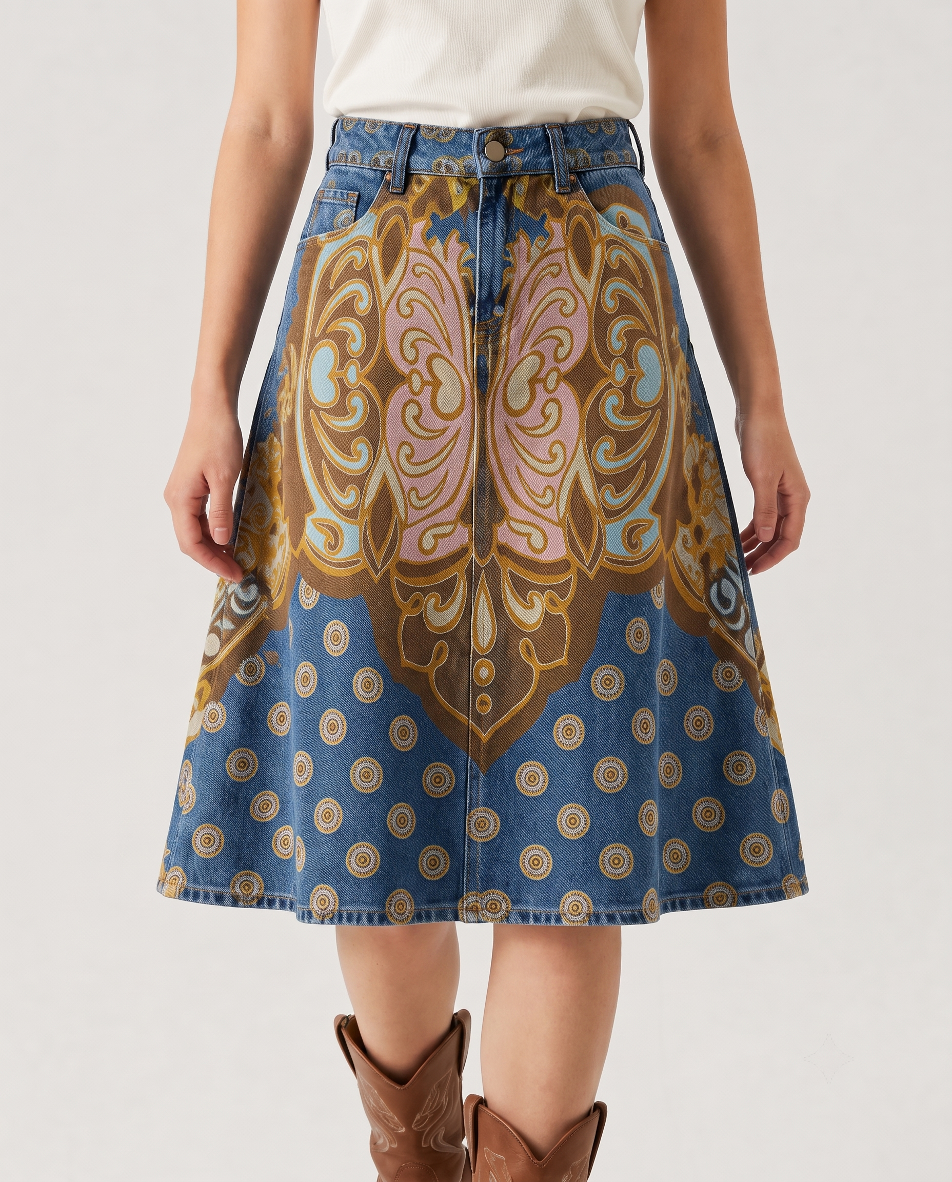Desert Mirage RB-SKT03 – Front View – Riley – Medium Blue