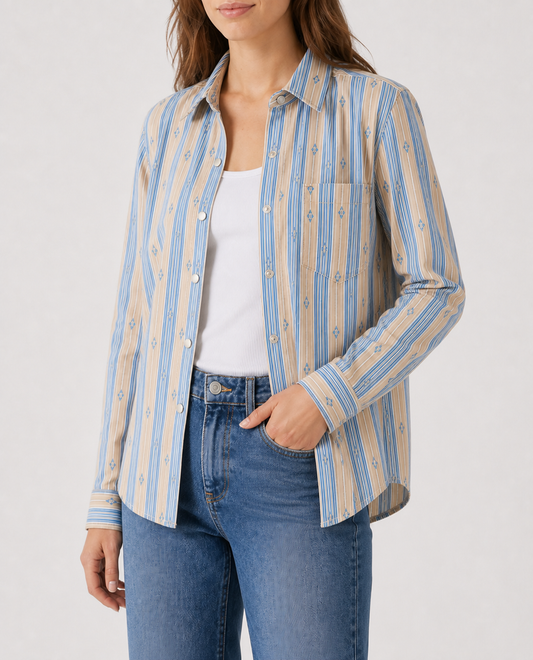 Prairie Sky Long Sleeve Denim Shirt
