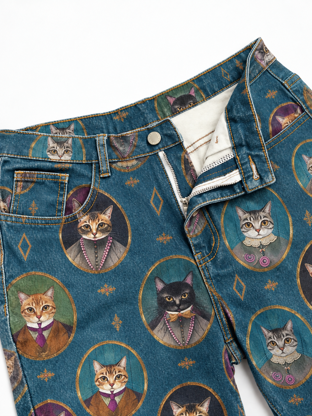 Whisker Wagon Flare Jeans