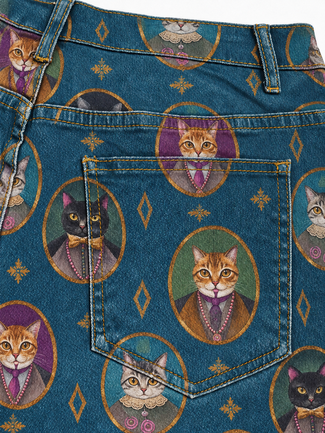 Whisker Wagon Flare Jeans