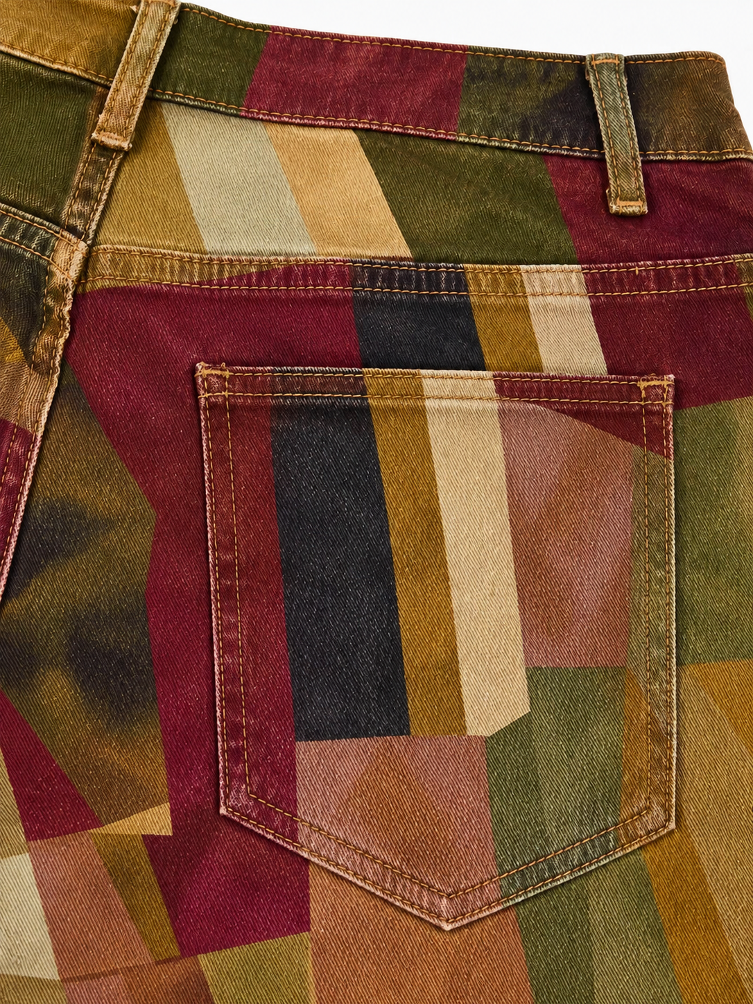 Canyon Mosaic Bootcut Jeans