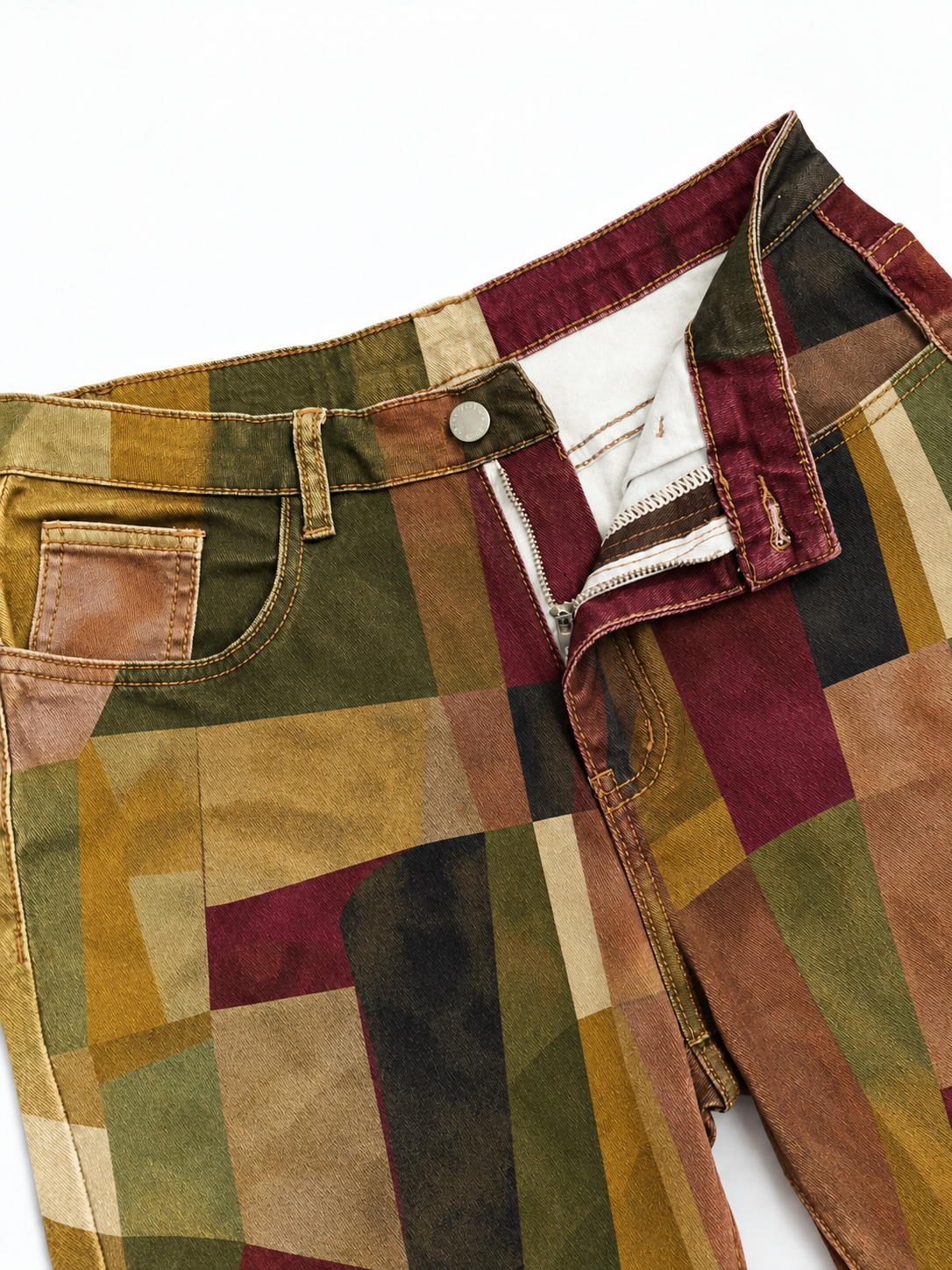 Canyon Mosaic Bootcut Jeans